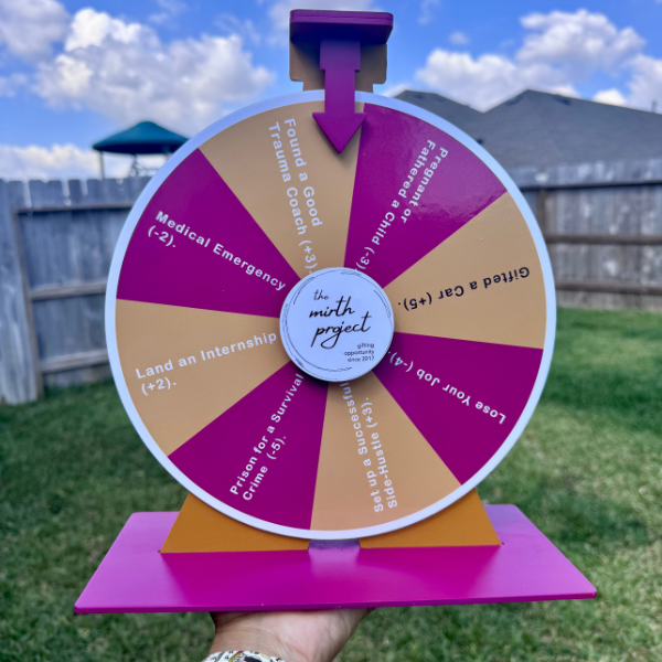 Custom Fortune Wheel. Prize Roulette.