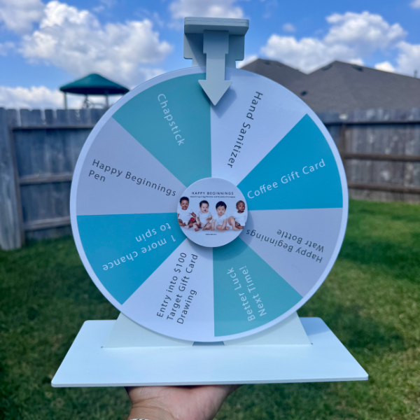 Custom Fortune Wheel. Prize Roulette.