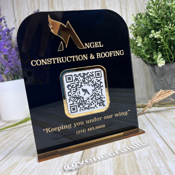 QR Code Sign. Social Media Sign. Payment QR Code.