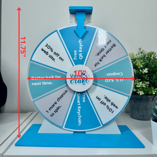 Custom Fortune Wheel. Prize Roulette.