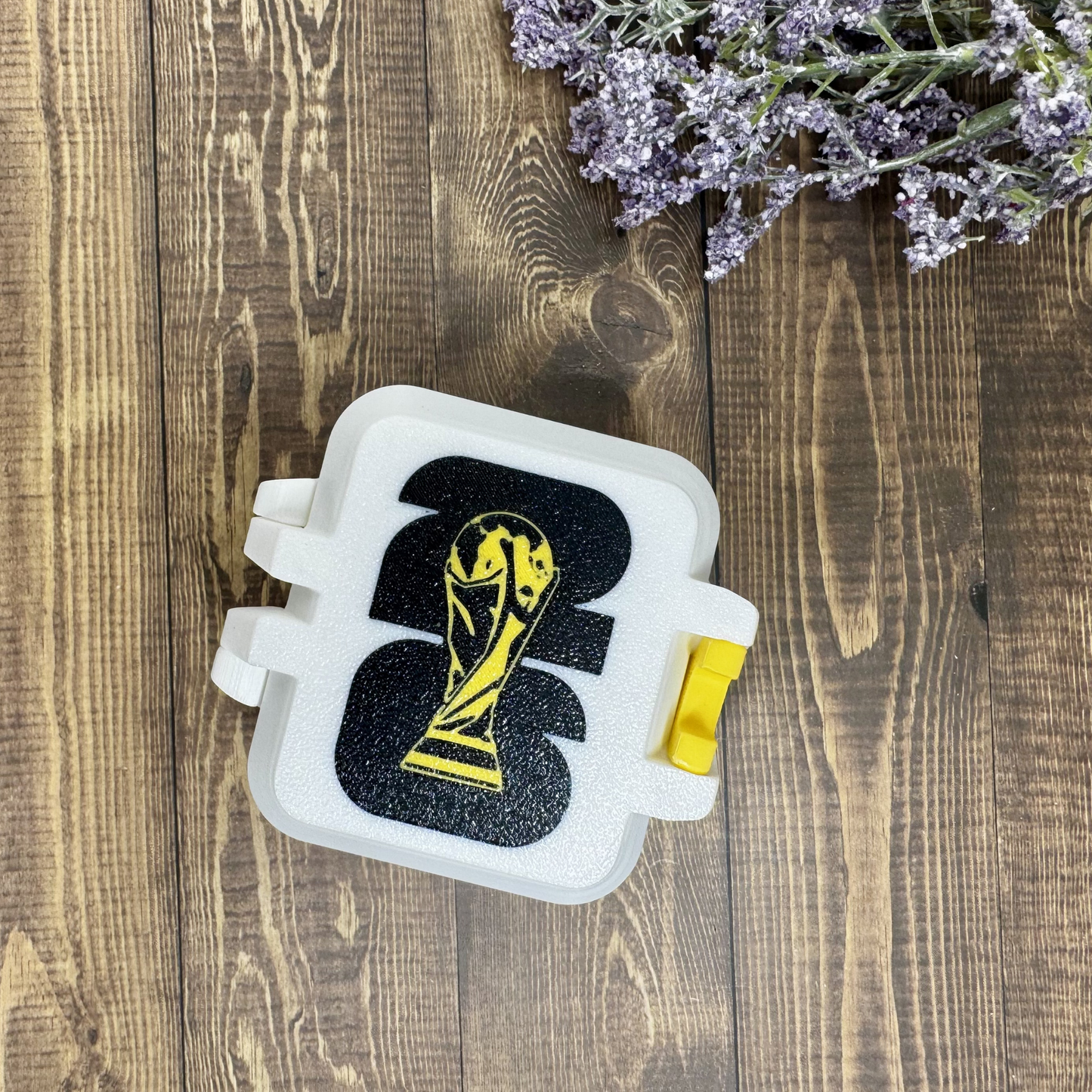 Soccer Sticker Storage Box | Compact Collector Case