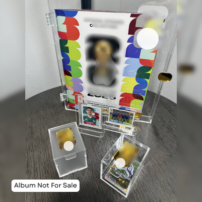 Personalized Acrylic Album Display Case | Collector Album Protector & Display