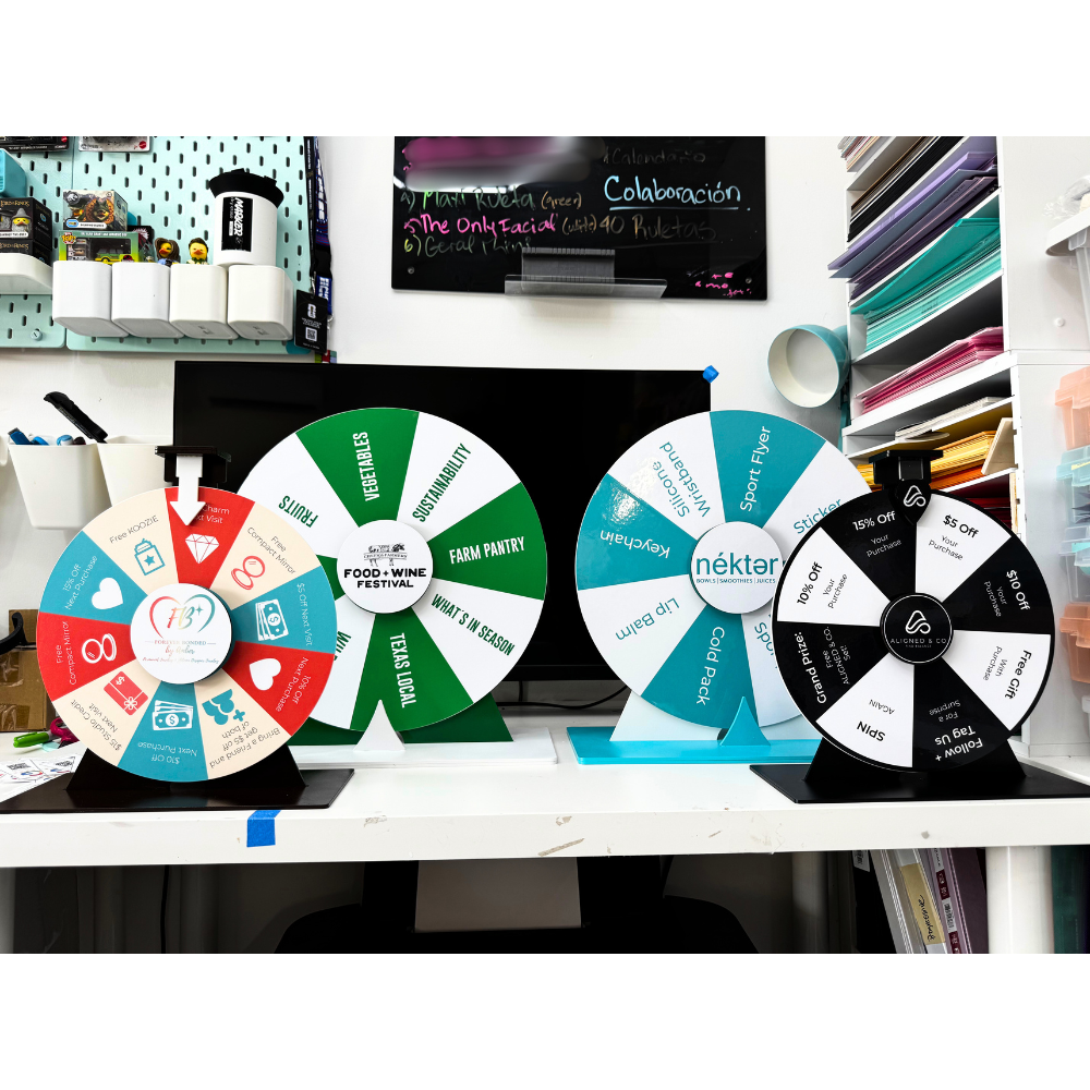 Maxi Custom Prize Wheel – 14"
