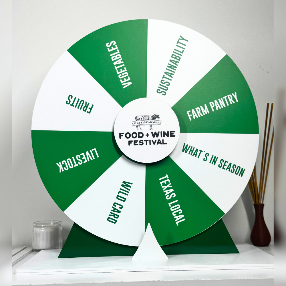 Maxi Custom Prize Wheel – 14"