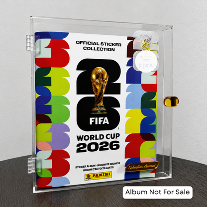 Personalized Acrylic Album Display Case | Collector Album Protector & Display
