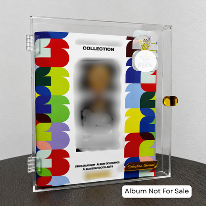 Personalized Acrylic Album Display Case | Collector Album Protector & Display