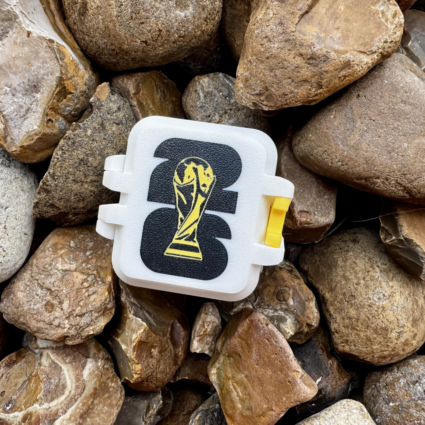 Soccer Sticker Storage Box | Compact Collector Case