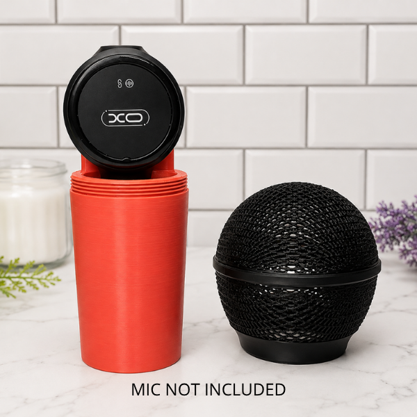 3D Printed Mini Microphone Shell | Microphone Cover & Accessory