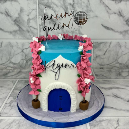 Customized Acrylic Cake Topper. Cake Name Tag. Cake Charm.
