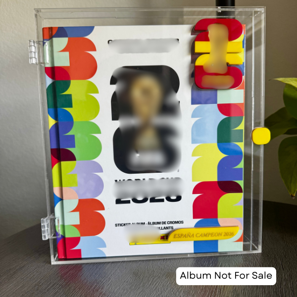 Spain Edition Acrylic Album Display Case | Collector Album Protector & Display