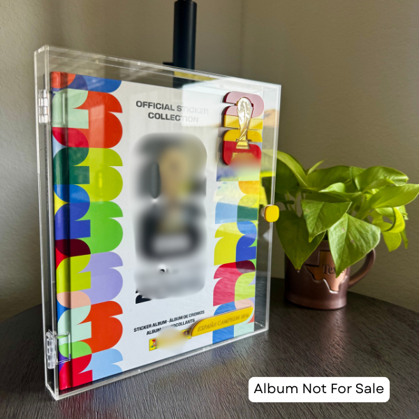 Spain Edition Acrylic Album Display Case | Collector Album Protector & Display