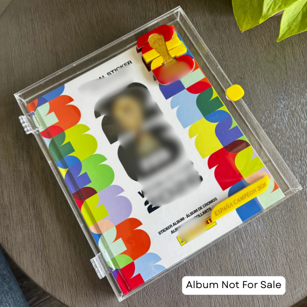 Spain Edition Acrylic Album Display Case | Collector Album Protector & Display