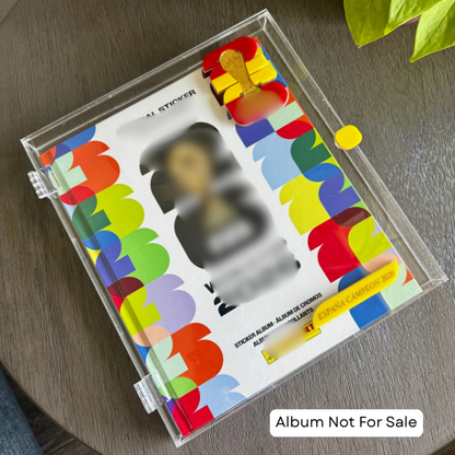 Spain Edition Acrylic Album Display Case | Collector Album Protector & Display