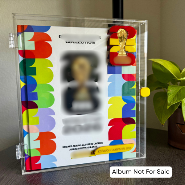 Spain Edition Acrylic Album Display Case | Collector Album Protector & Display