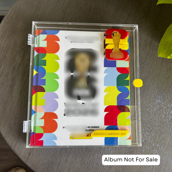 Spain Edition Acrylic Album Display Case | Collector Album Protector & Display
