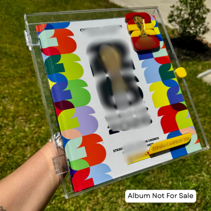 Spain Edition Acrylic Album Display Case | Collector Album Protector & Display