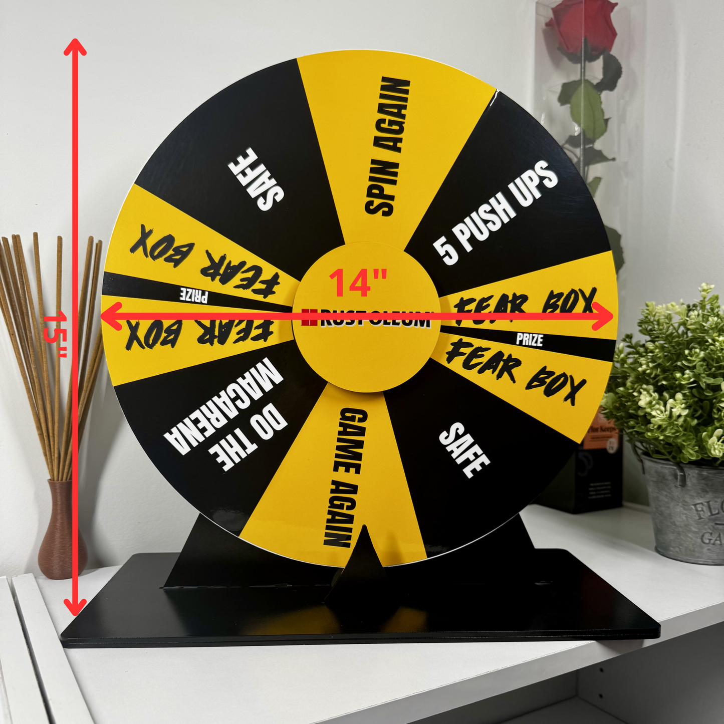 Maxi Custom Prize Wheel – 14"