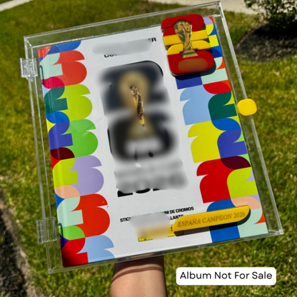 Spain Edition Acrylic Album Display Case | Collector Album Protector & Display