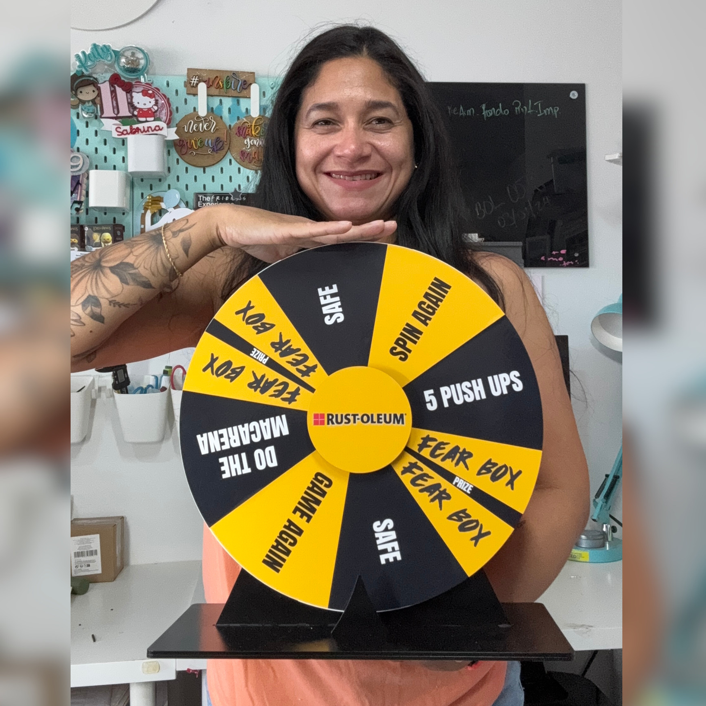 Maxi Custom Prize Wheel – 14"