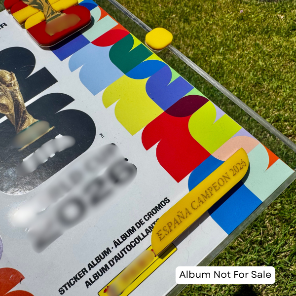 Spain Edition Acrylic Album Display Case | Collector Album Protector & Display