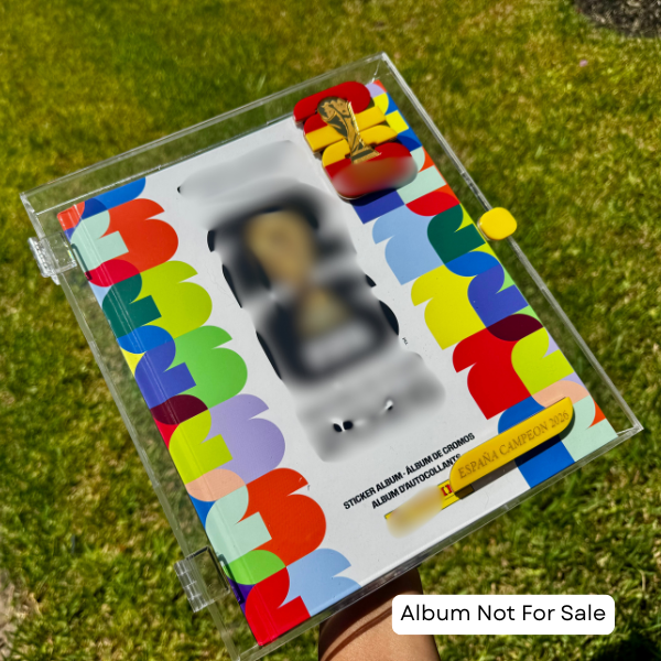 Spain Edition Acrylic Album Display Case | Collector Album Protector & Display