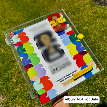 Spain Edition Acrylic Album Display Case | Collector Album Protector & Display