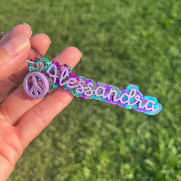 Customized Acrylic Name Tag, Personalized Acrylic Name Tag.