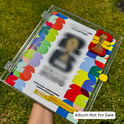 Spain Edition Acrylic Album Display Case | Collector Album Protector & Display