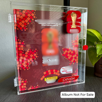 Canada Edition Acrylic Album Display Case | Collector Album Protector & Display