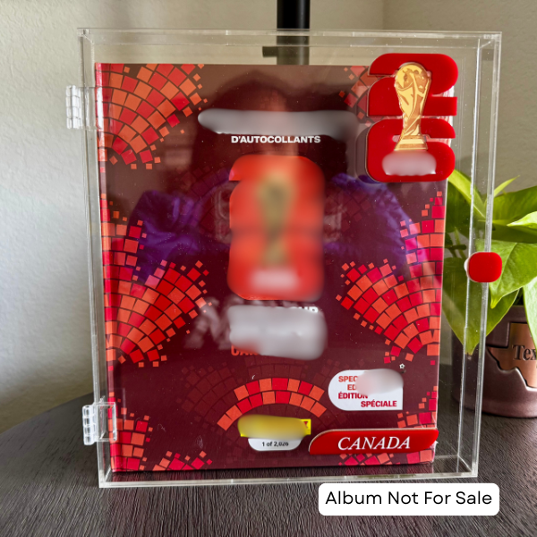 Canada Edition Acrylic Album Display Case | Collector Album Protector & Display