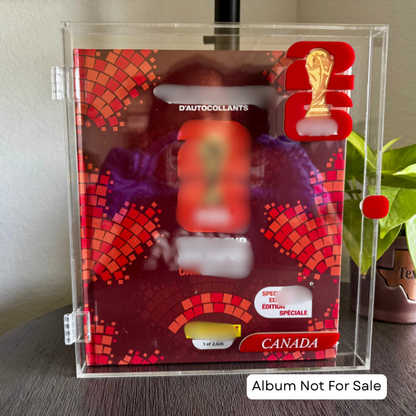 Canada Edition Acrylic Album Display Case | Collector Album Protector & Display
