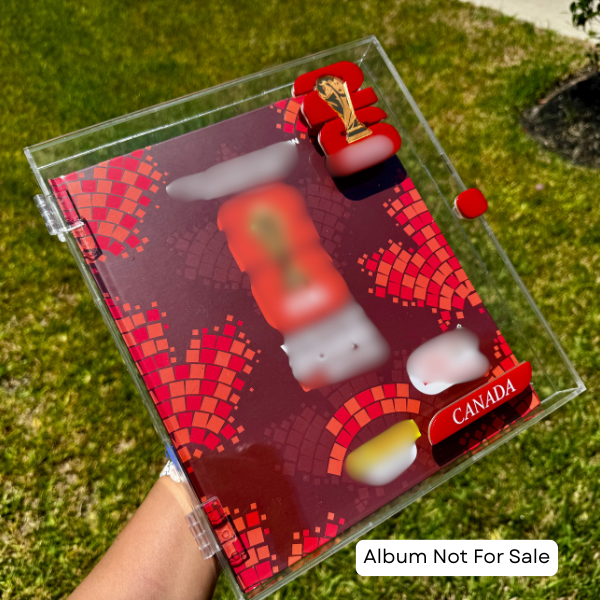 Canada Edition Acrylic Album Display Case | Collector Album Protector & Display