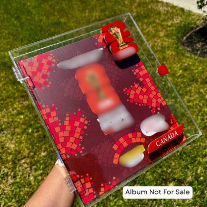 Canada Edition Acrylic Album Display Case | Collector Album Protector & Display