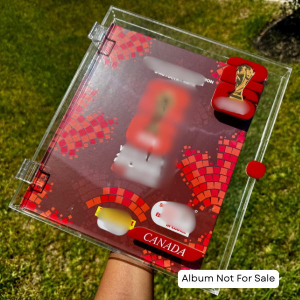Canada Edition Acrylic Album Display Case | Collector Album Protector & Display
