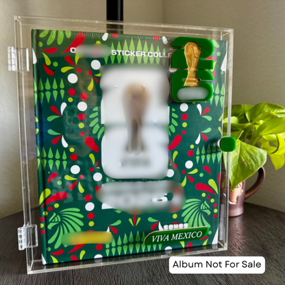 Mexico Edition Acrylic Album Display Case | Collector Album Protector & Display