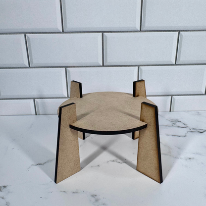 Mini Wooden Plant Stand | Cute Plant Display Riser