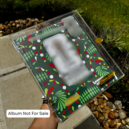 Personalized Acrylic Album Display Case | Collector Album Protector & Display