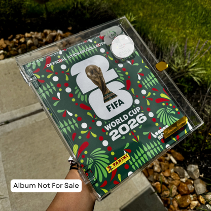 Personalized Acrylic Album Display Case | Collector Album Protector & Display