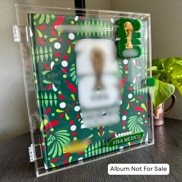 Mexico Edition Acrylic Album Display Case | Collector Album Protector & Display