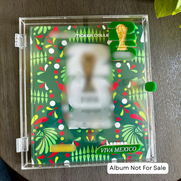 Mexico Edition Acrylic Album Display Case | Collector Album Protector & Display