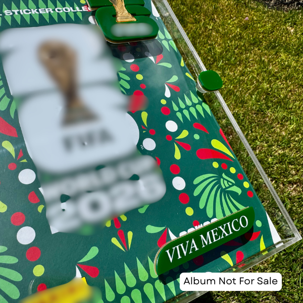 Mexico Edition Acrylic Album Display Case | Collector Album Protector & Display