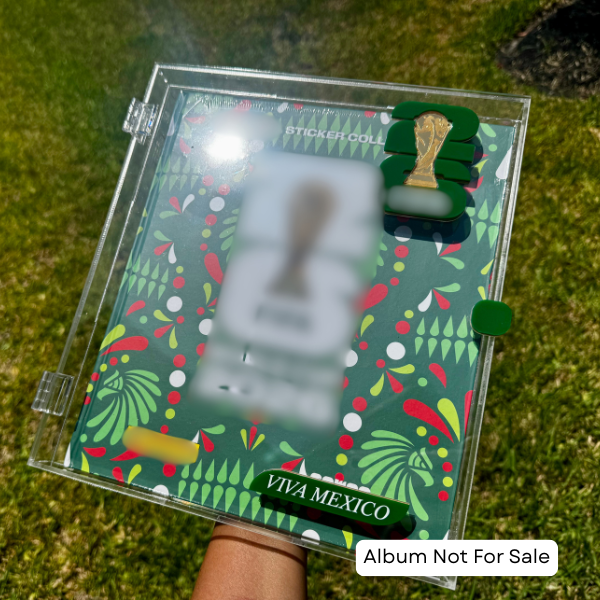 Mexico Edition Acrylic Album Display Case | Collector Album Protector & Display