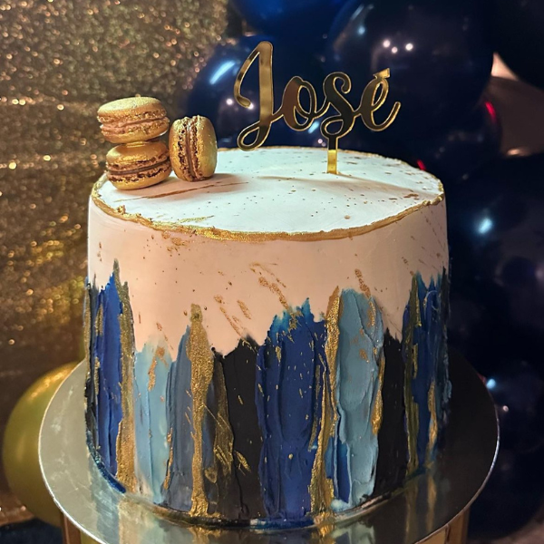 Customized Acrylic Cake Topper. Cake Name Tag. Cake Charm.