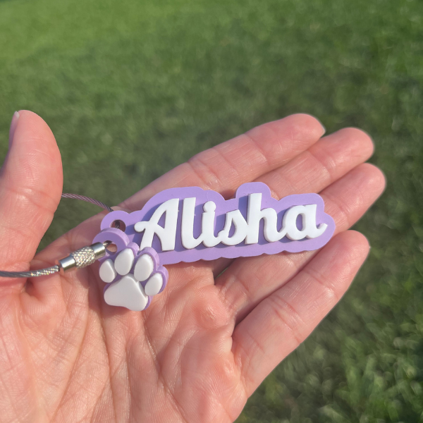 Customized Acrylic Name Tag, Personalized Acrylic Name Tag.
