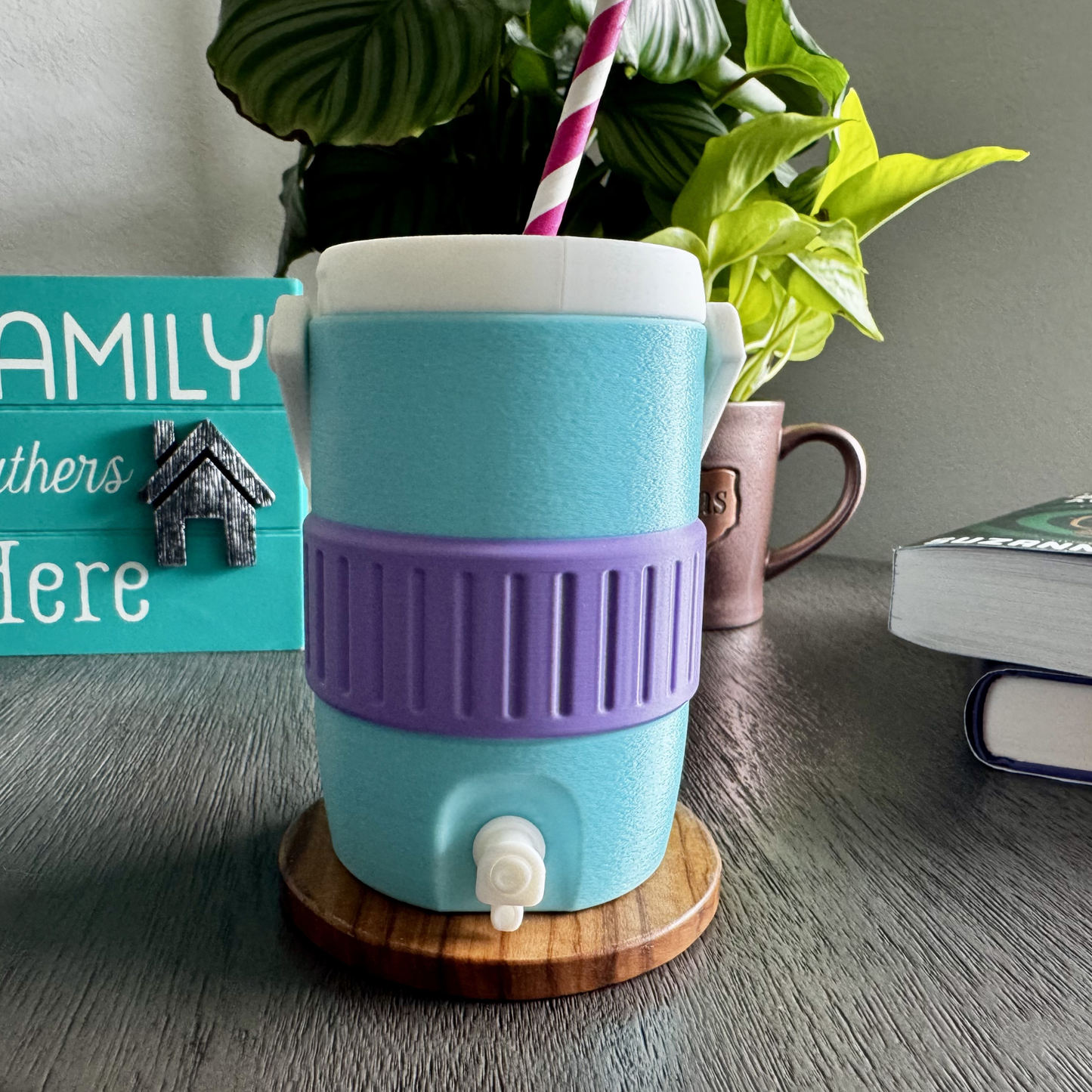 Mini Retro Cooler Can Holder for 12oz Cans