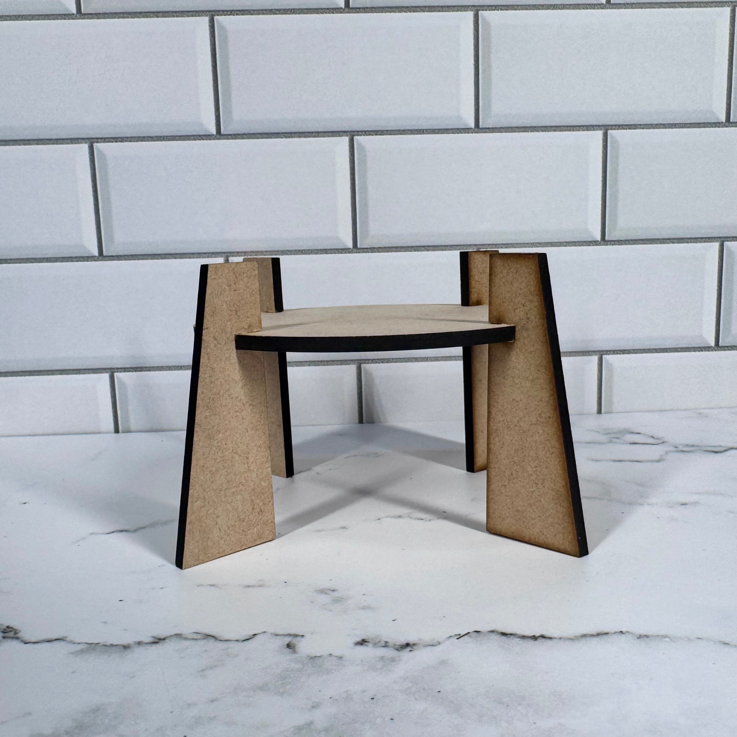 Mini Wooden Plant Stand | Cute Plant Display Riser