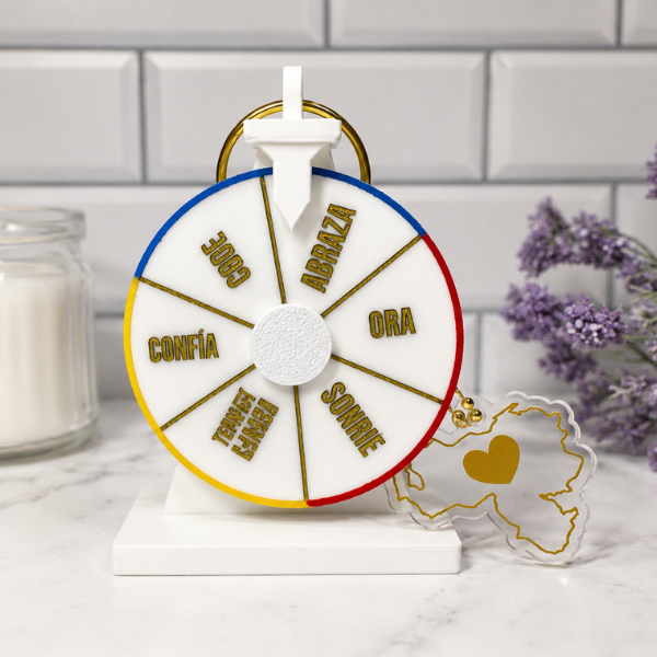 Venezuela Support Keychain | Hope Spinner™ Venezuela Keychain