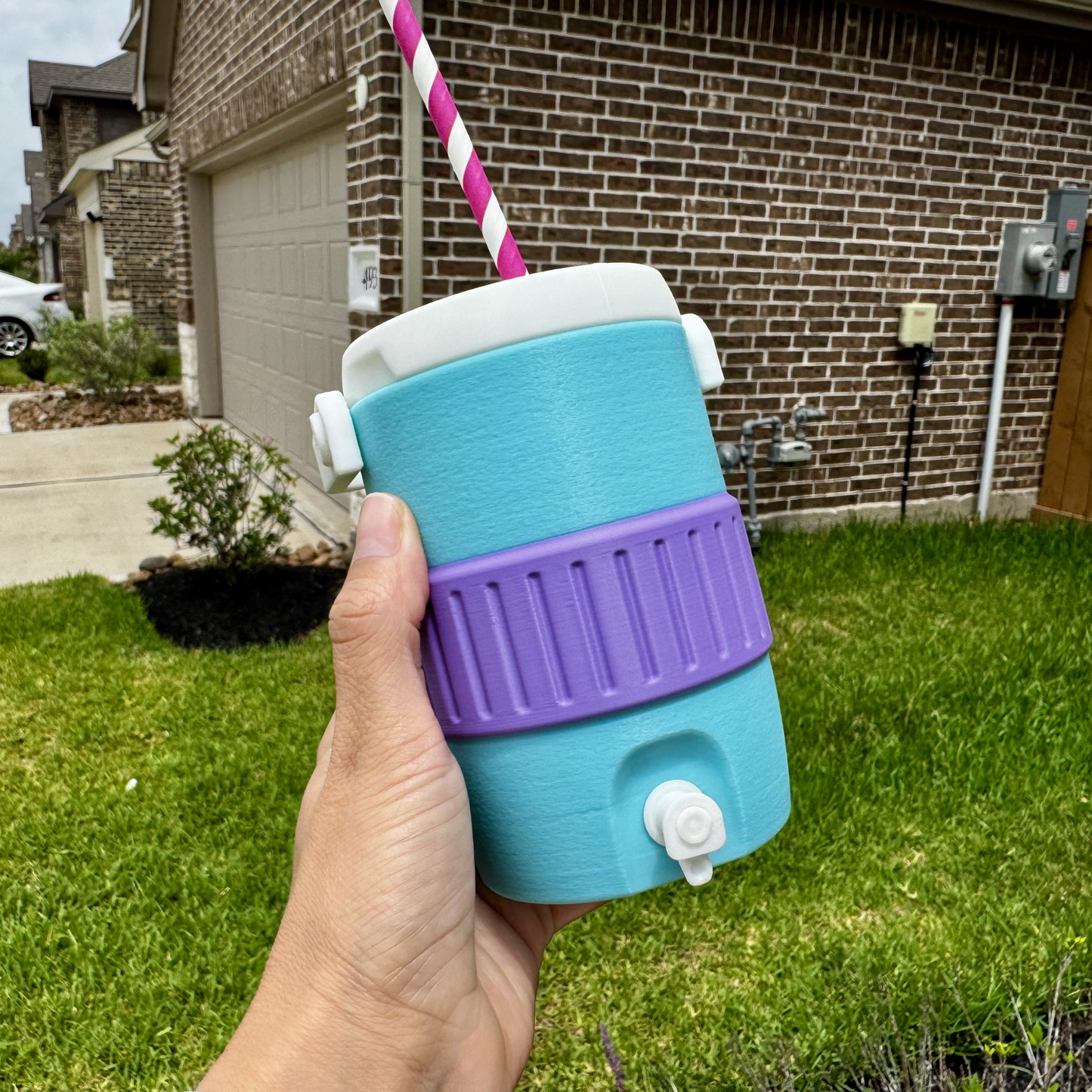 Mini Retro Cooler Can Holder for 12oz Cans