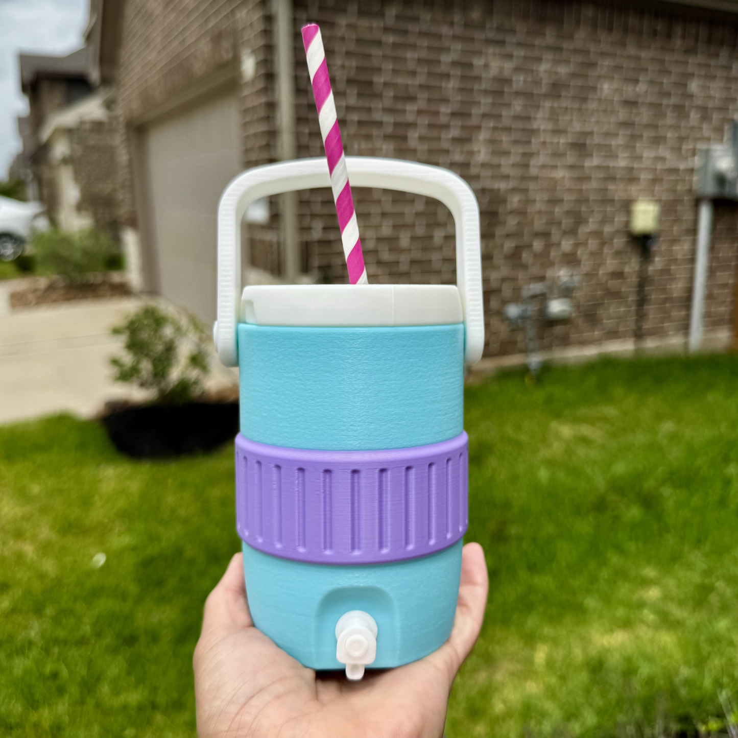 Mini Retro Cooler Can Holder for 12oz Cans