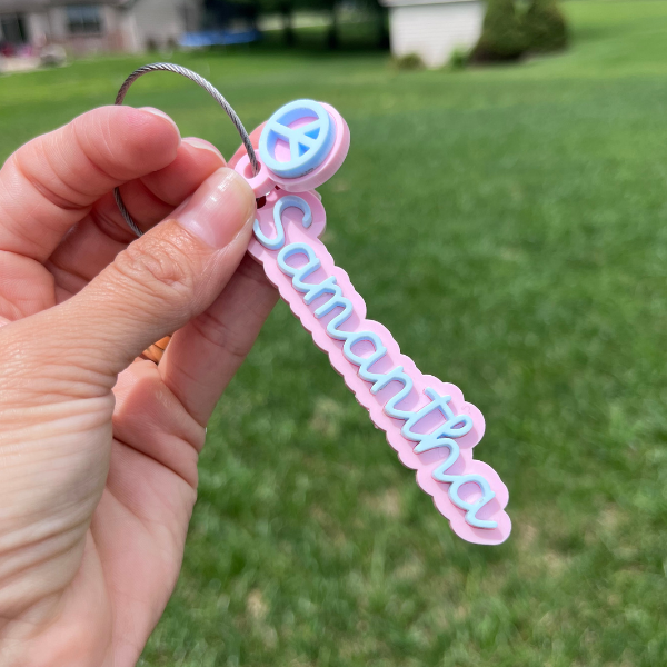 Customized Acrylic Name Tag, Personalized Acrylic Name Tag.